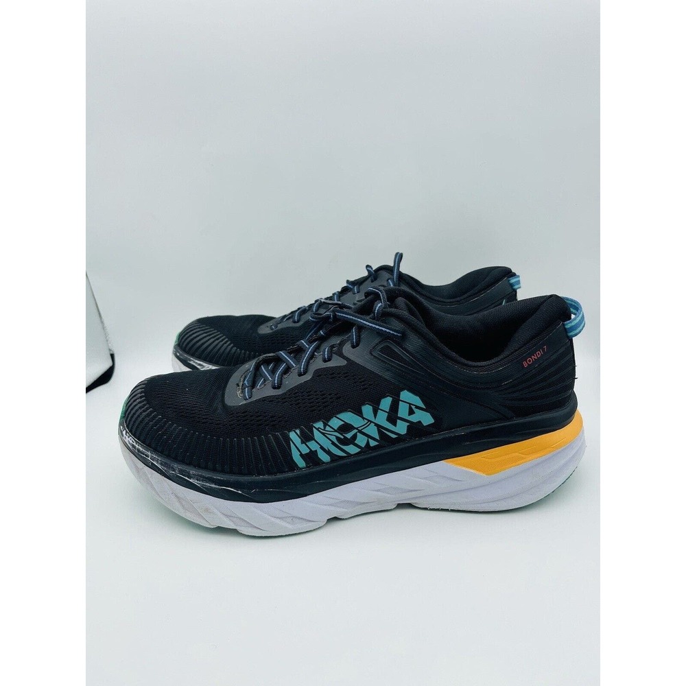 Hoka One One Bondi 7 Mens Shoes Size 10.5 Running Training Sneakers 1110518